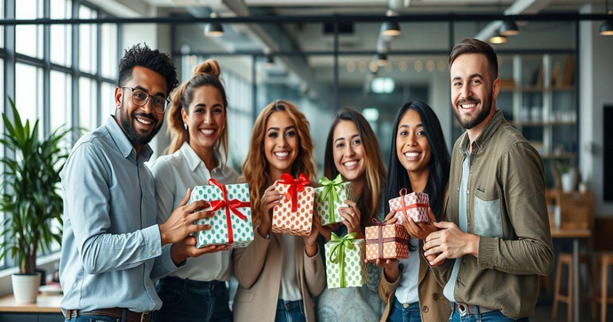 Brindes criativos para funcionários: 10 ideias imperdíveis