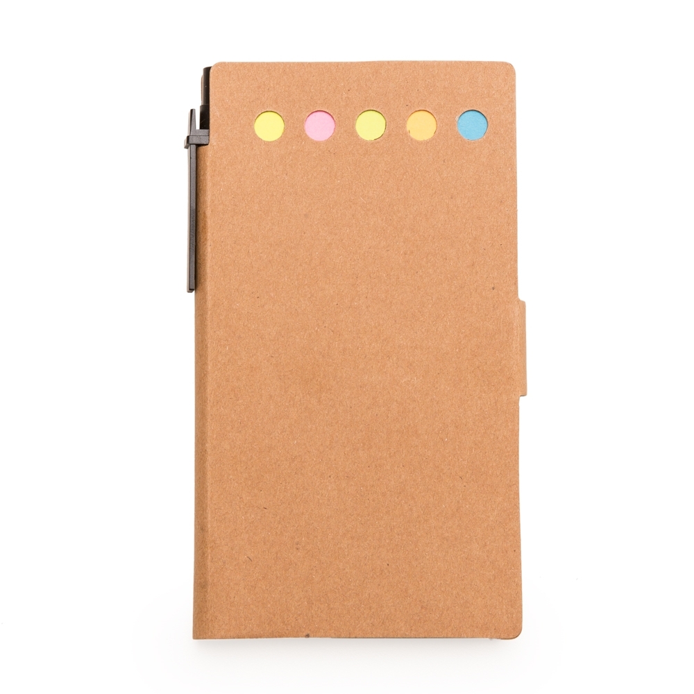 Bloco de Anotações com Autoadesivos e Caneta - 13774