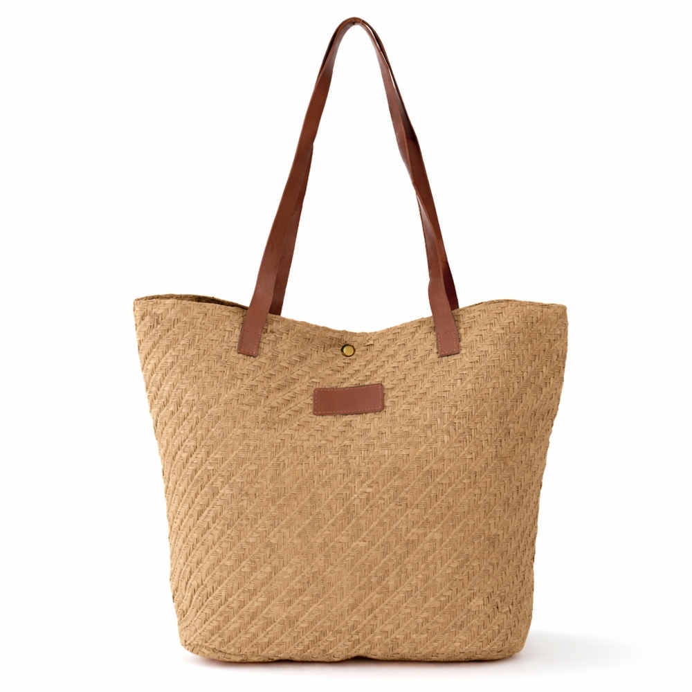 Bolsa Palha Trançada - 09177