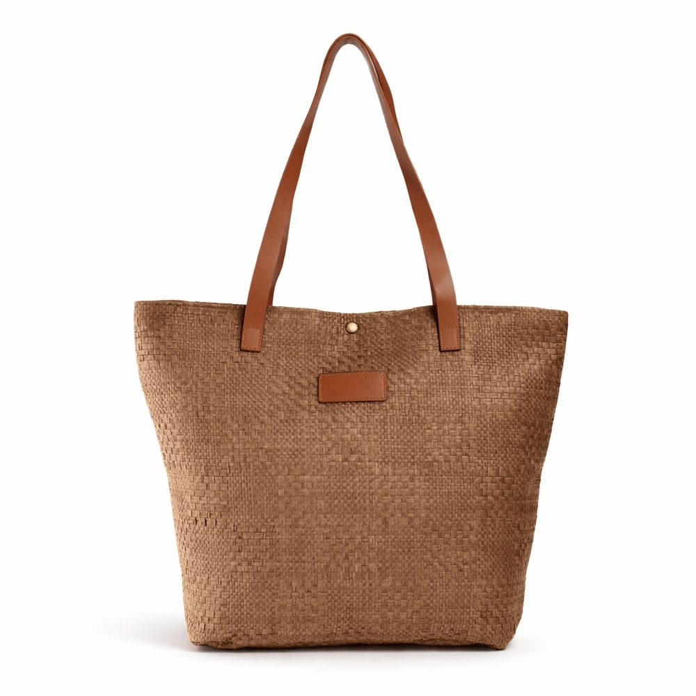 Bolsa Palha Trançada - 09177B