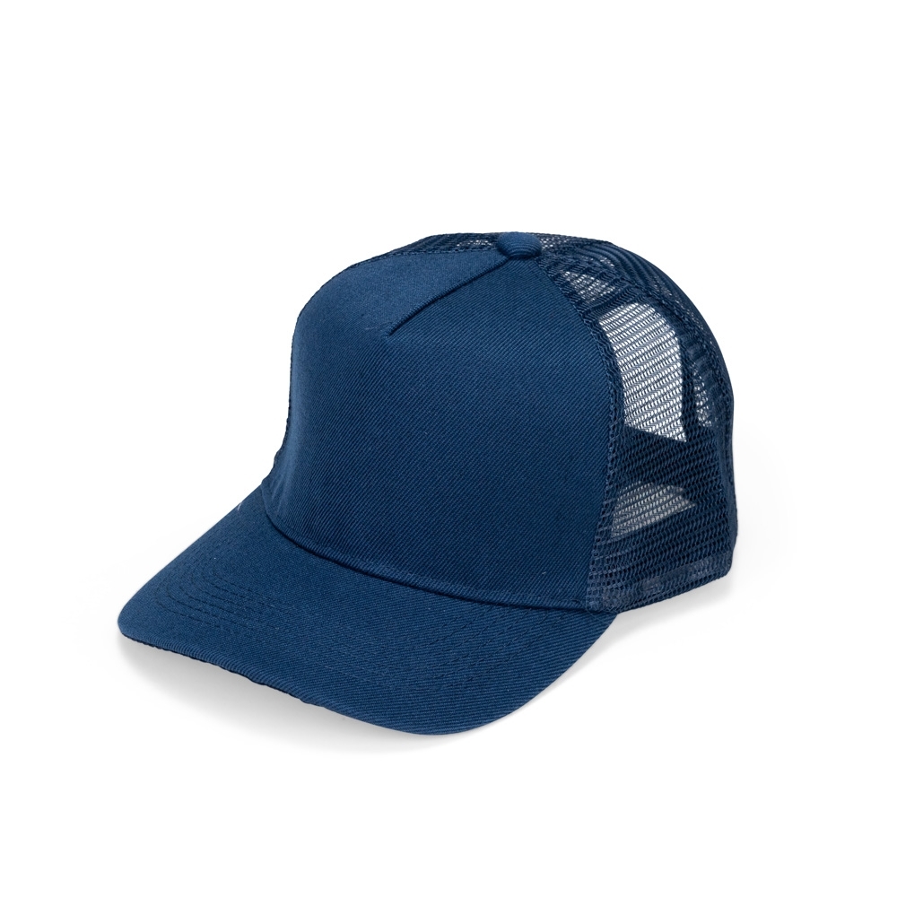 Boné Poliéster Aba Curva com Tela - 18986A