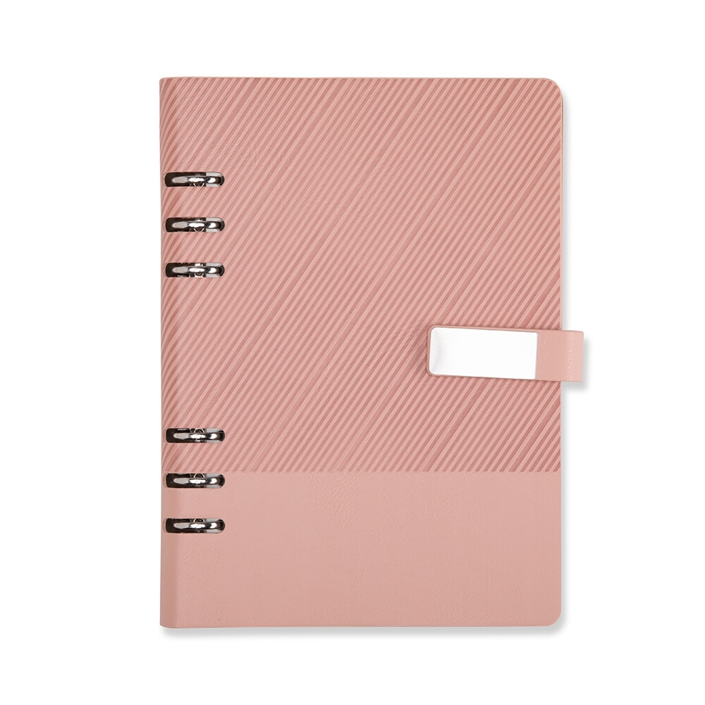 Caderno Fichário Couro Sintético - 19140