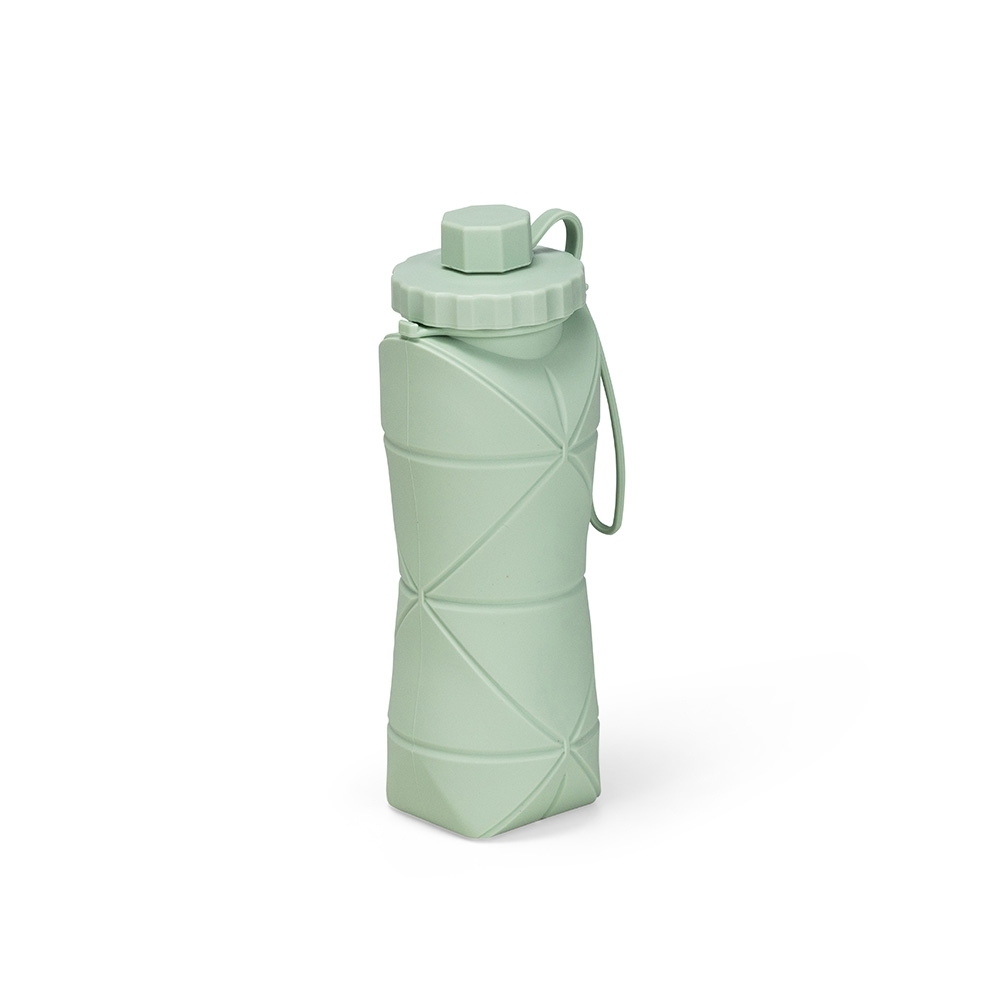 Garrafa Dobrável Silicone 600ml - 19170