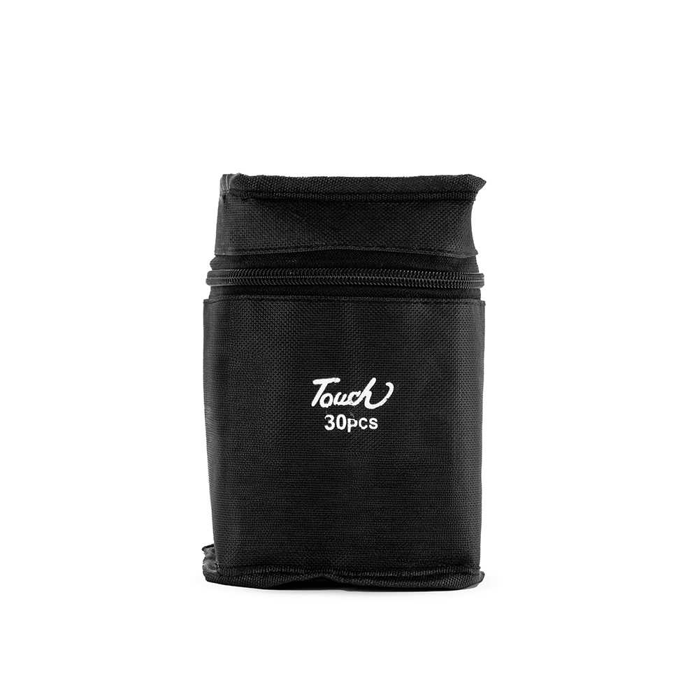 Kit Canetas Marcadoras Pontas Duplas 30 Cores - 08329-30