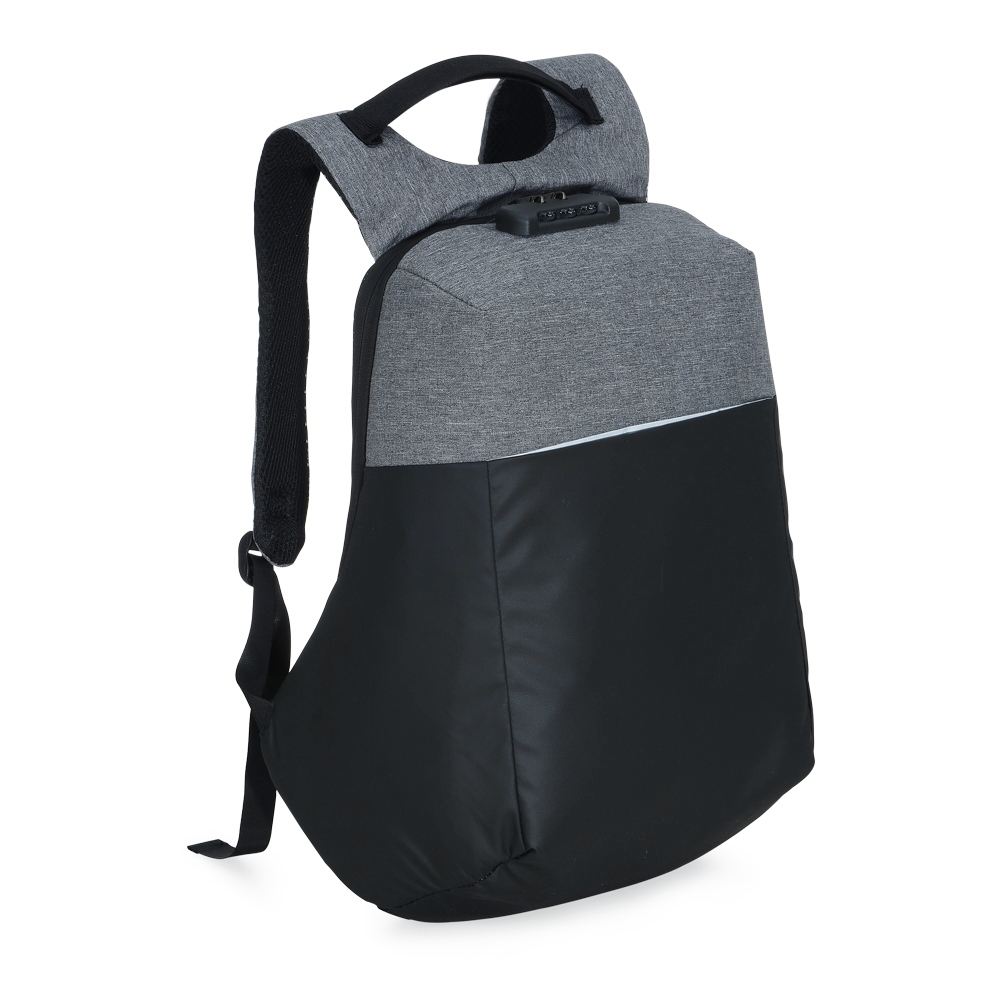 Mochila de Poliéster Anti-Furto USB com Segredo 31L - 02096