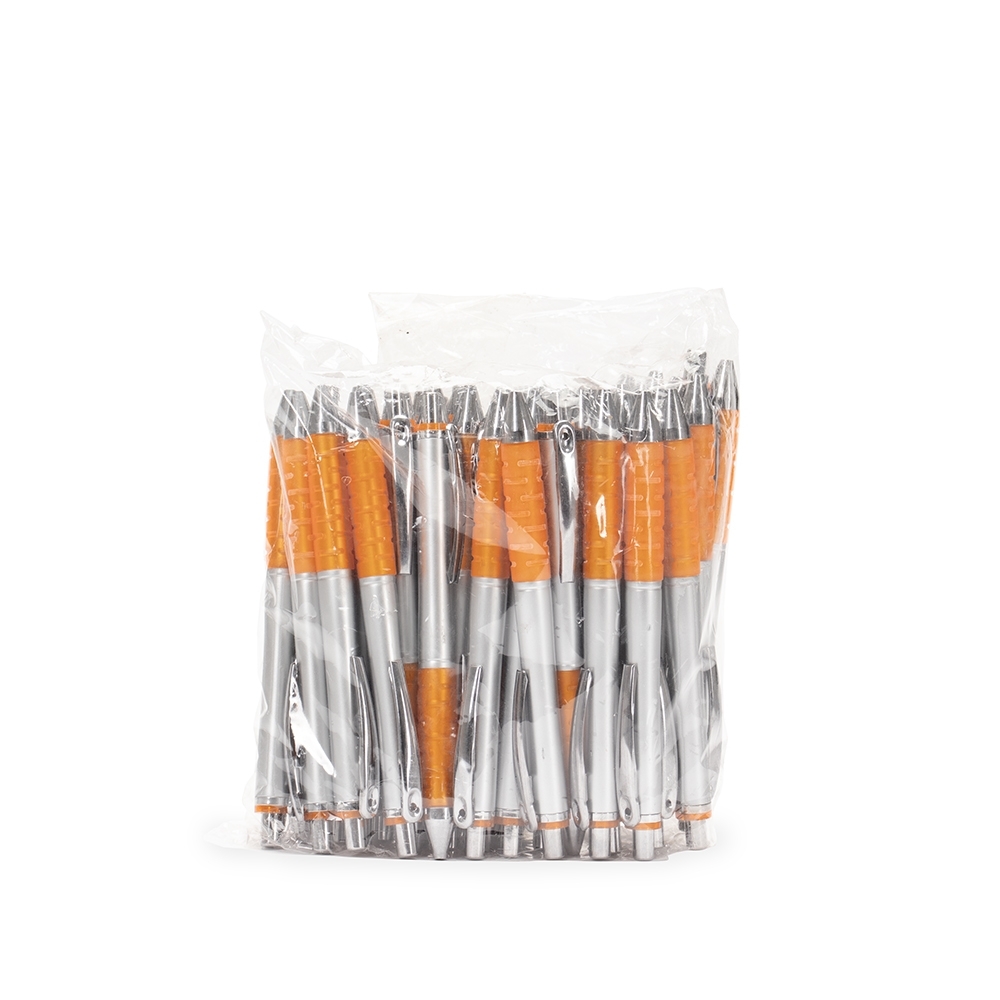 Pacote Caneta Plástica com 50pçs - O@00713