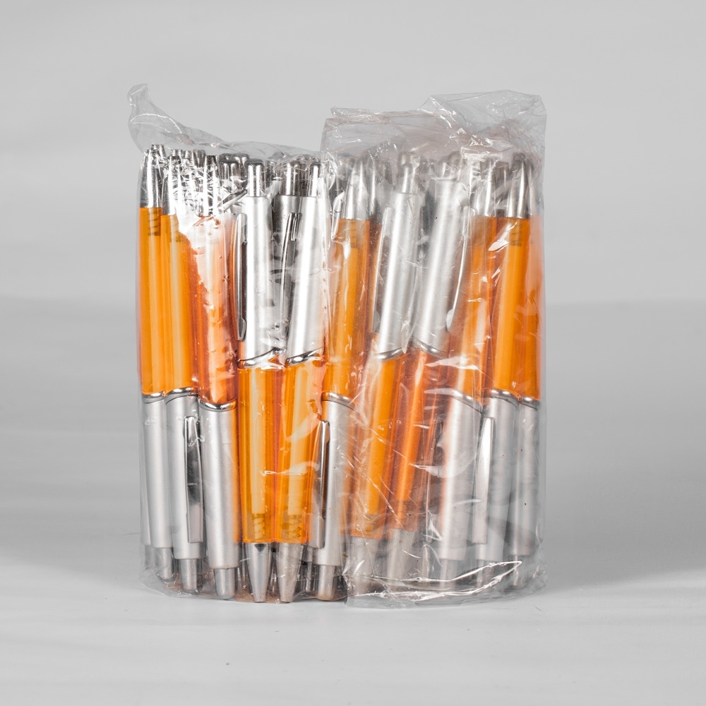 Pacote com Caneta Plástica - P@00320