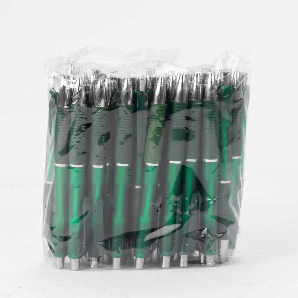 Pacote com Caneta Plástica - P@3011B